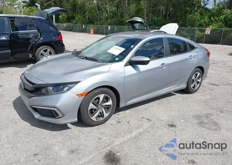 2019 Honda Civic Lx from USA, damaged, VIN 19XFC2F63KE043816